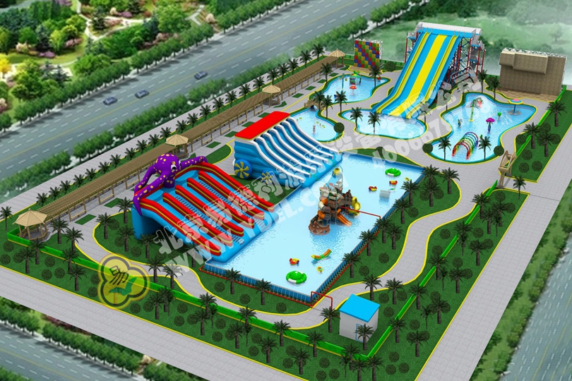 戶外大型水上游樂園設(shè)備設(shè)計