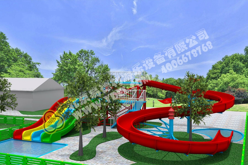 戶(hù)外兒童水上滑梯