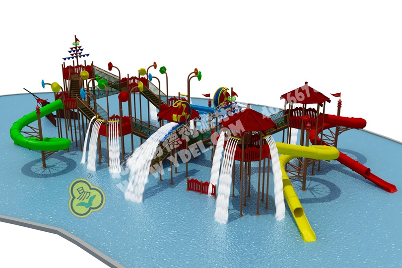 戶(hù)外兒童水上樂(lè)園滑梯設(shè)備