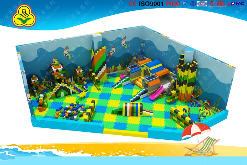 拼裝積木兒童淘氣堡樂園